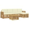 vidaXL &Sigma;&epsilon;&iota;&rho;ά &Kappa;&alpha;&nu;&alpha;&pi;έ &Epsilon;&xi;&omega;&tau;&epsilon;&rho;&iota;&kappa;&omicron;ύ 6 pcs &Lambda;&epsilon;&upsilon;&kappa;ό &kappa;&alpha;&iota; &Kappa;&rho;&epsilon;&mu; 59 x 59 x 37 &epsilon;&kappa;