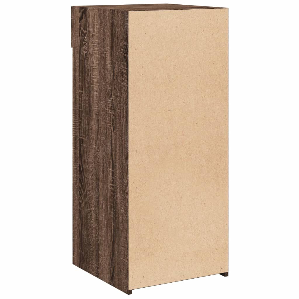 vidaXL Ντουλάπι Καφέ Δρυς 40x42,5x93 εκ. Επεξεργασμένο Ξύλο