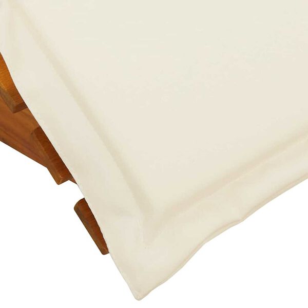 vidaXL Ξαπλώστρα 2 pcs Καφέ 60 x 154 x 74εκ Μασίφ ξύλο ακακίας