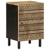 vidaXL Ντουλάπι Μπάνιου 38x33,5x58 εκ. από Μασίφ Ξύλο Μάνγκο
