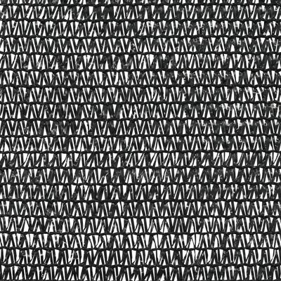 vidaXL Δίχτυ Σκίασης Μαύρο 1,2 x 10 μ. από HDPE 75 γρ./μ²