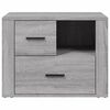 vidaXL Κομοδίνο Γκρι Sonoma 60x36x45 εκ. από Επεξεργασμένο Ξύλο