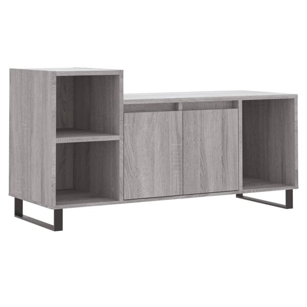 vidaXL Έπιπλο Τηλεόρασης Γκρι Sonoma 100x35x55 εκ. από Επεξεργ. Ξύλο