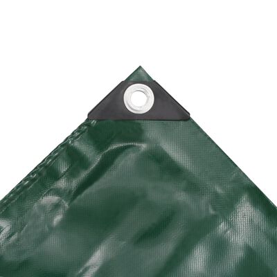 vidaXL Μουσαμάς Πράσινος 1,5 x 6 μ. 650 γρ./μ.²