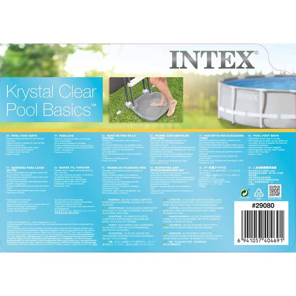 Intex Ποδόλουτρο Πισίνας Μπλε 11,5 Λίτρα 56 x 46 x 9 εκ.