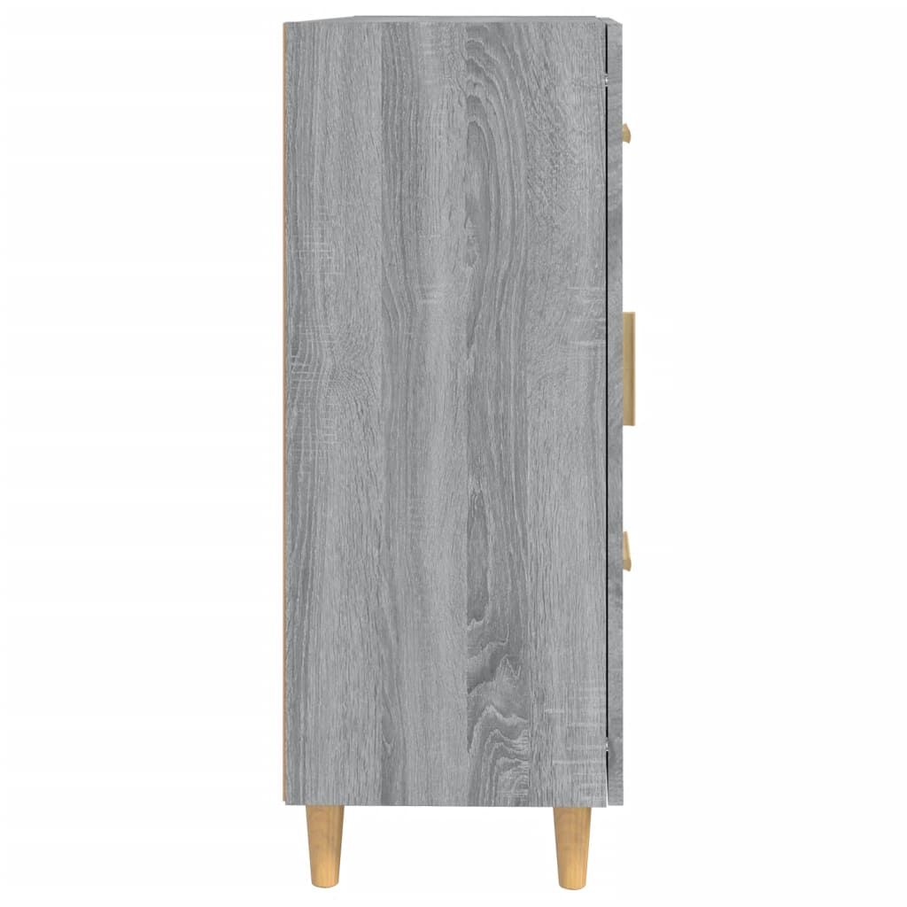 vidaXL Ντουλάπι Γκρι Sonoma 69,5 x 34 x 90 εκ. από Επεξεργασμένο Ξύλο