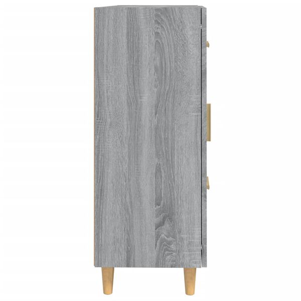 vidaXL Ντουλάπι Γκρι Sonoma 69,5 x 34 x 90 εκ. από Επεξεργασμένο Ξύλο