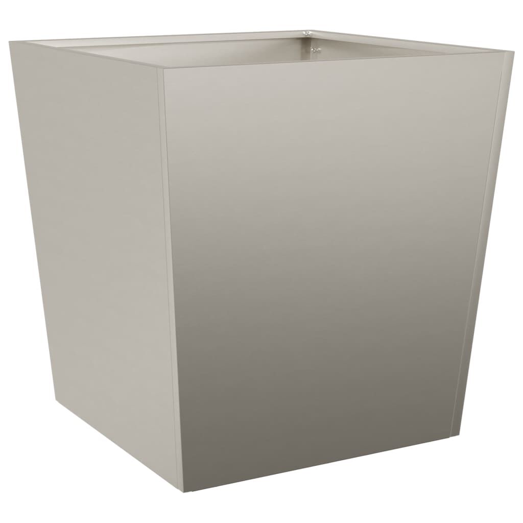 vidaXL Ζαρντινιέρες Κήπου 2τεμ. 50x50x50 εκ Ατσάλι Σκληρυθέν στον Αέρα