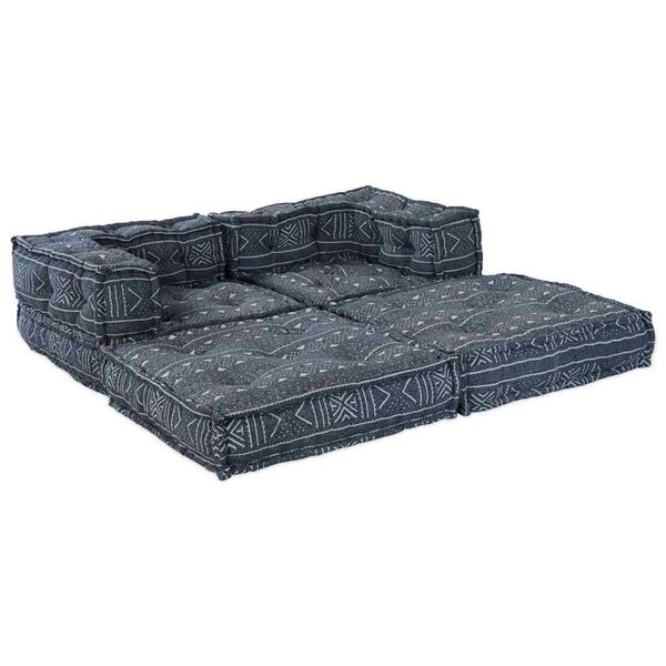 vidaXL Μαξιλάρι 2 pcs Μπλε 70 x 70 x 54 εκ Πολυεστέρας