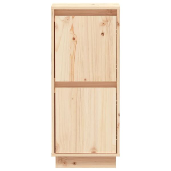 vidaXL Ντουλάπι 31,5 x 34 x 75 εκ. από Μασίφ Ξύλο Πεύκου
