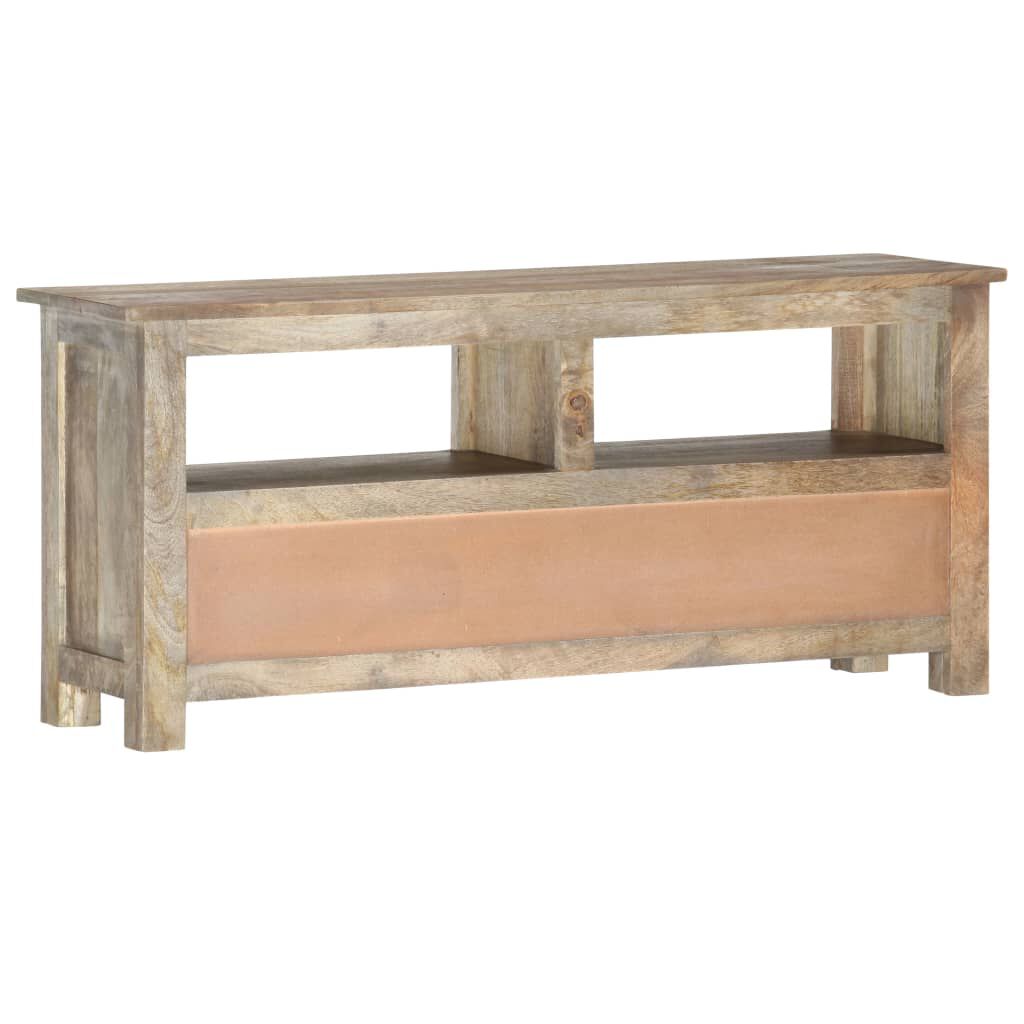 vidaXL Έπιπλο Τηλεόρασης 110 x 30 x 50 εκ. από Μασίφ Ξύλο Μάνγκο