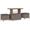 vidaXL Σετ Καναπέ Κήπου με μαξιλάρι 8 pcs Γκρι 90 x 55 x 71 cm
