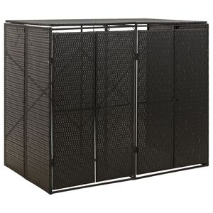 vidaXL &Pi;&lambda;&alpha;ί&sigma;&iota;&omicron; &gamma;&iota;&alpha; &Kappa;ά&delta;&omicron; &Alpha;&pi;&omicron;&rho;&rho;. &mu;&epsilon; &Rho;ό&delta;&epsilon;&sigmaf; &Mu;&alpha;ύ&rho;&omicron; 140x80x117&epsilon;&kappa; &Sigma;&upsilon;&nu;&theta;. &Rho;&alpha;&tau;ά&nu;