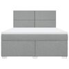 vidaXL &Kappa;&rho;&epsilon;&beta;ά&tau;&iota; Boxspring &mu;&epsilon; &Sigma;&tau;&rho;ώ&mu;&alpha; &Alpha;&nu;&omicron;&iota;&chi;&tau;ό &Gamma;&kappa;&rho;&iota; 180x200 &epsilon;&kappa;. &Upsilon;&phi;&alpha;&sigma;&mu;ά&tau;&iota;&nu;&omicron;