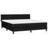vidaXL &Kappa;&rho;&epsilon;&beta;ά&tau;&iota; Boxspring &mu;&epsilon; &Sigma;&tau;&rho;ώ&mu;&alpha; &Mu;&alpha;ύ&rho;&omicron; 180x200 &epsilon;&kappa;. &Upsilon;&phi;&alpha;&sigma;&mu;ά&tau;&iota;&nu;&omicron;