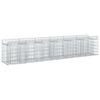 vidaXL &Alpha;&nu;&alpha;&sigma;&eta;&kappa;&omega;&mu;έ&nu;&omicron; &kappa;&rho;&epsilon;&beta;ά&tau;&iota; gabion 2 pcs &Alpha;&sigma;&eta;&mu;ί 300 x 50 x 60 &epsilon;&kappa;