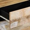 vidaXL Κομοδίνο 50 x 33 x 60 εκ. από Μασίφ Ξύλο Μάνγκο