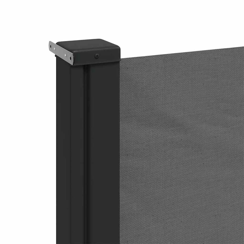 vidaXL Σκίαστρο Πλαϊνό Συρόμενο Ανθρακί 140 x 600 εκ.