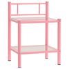vidaXL &Kappa;&omicron;&mu;&omicron;&delta;ί&nu;&omicron; &Rho;&omicron;&zeta; &kappa;&alpha;&iota; &Delta;&iota;&alpha;&phi;&alpha;&nu;έ&sigmaf; 45x34,5x60,5 &epsilon;&kappa;. &alpha;&pi;ό &Mu;έ&tau;&alpha;&lambda;&lambda;&omicron; & &Gamma;&upsilon;&alpha;&lambda;ί