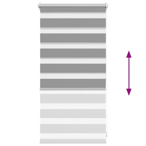 Σύστημα Σκίασης Ρόλερ Zebra Γκρι 40 x 100 εκ.