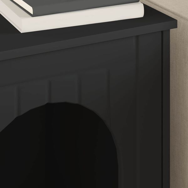 vidaXL &Sigma;&pi;ί&tau;&iota; &Gamma;ά&tau;&alpha;&sigmaf; &Mu;&alpha;ύ&rho;&omicron; 53 x 52 x 62 &epsilon;&kappa; &Epsilon;&pi;&epsilon;&xi;&epsilon;&rho;&gamma;&alpha;&sigma;&mu;έ&nu;&omicron; &xi;ύ&lambda;&omicron;