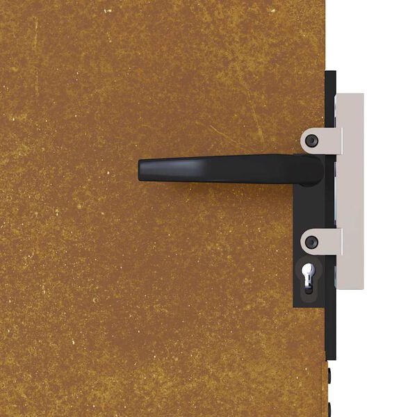 vidaXL Πύλη Κήπου 85 x 100 εκ. από Ατσάλι Corten
