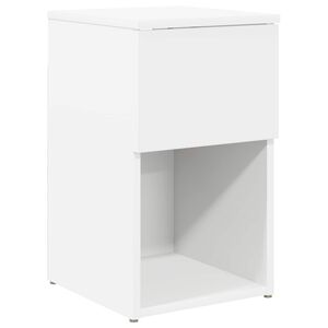 vidaXL &Nu;&tau;&omicron;&upsilon;&lambda;ά&pi;&iota; &kappa;&rho;&epsilon;&beta;&alpha;&tau;&iota;&omicron;ύ &Lambda;&epsilon;&upsilon;&kappa;ό 29 x 31,5 x 49 &epsilon;&kappa; &Epsilon;&pi;&epsilon;&xi;&epsilon;&rho;&gamma;&alpha;&sigma;&mu;έ&nu;&omicron; &Xi;ύ&lambda;&omicron;