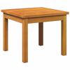vidaXL Σετ μπιστρό Καφέ 45 x 45 x 38 εκ. Μασίφ ξύλο ακακίας