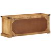 vidaXL Ντουλάπα Παπουτσιών Καφέ 110 x 38 x 45 cm Μασίφ ξύλο μάνγκο