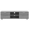 vidaXL Έπιπλο Τηλεόρασης Γκρι Sonoma 140x40,5x35 εκ. από Επεξεργ. Ξύλο