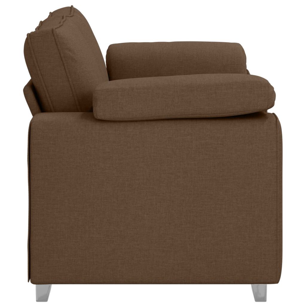 vidaXL Διθέσιος Καναπές Καφετί 120 cm
