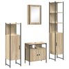 vidaXL &Sigma;&epsilon;&tau; &Epsilon;&pi;ί&pi;&lambda;&omega;&nu; &Mu;&pi;ά&nu;&iota;&omicron;&upsilon; 4 &tau;&mu;&chi;. &Delta;&rho;ύ&sigmaf; Sonoma 33 x 33 x 185,5 &epsilon;&kappa;