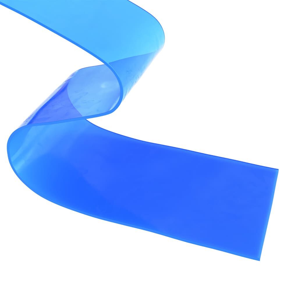 vidaXL Λωριδοκουρτίνα Μπλε 10 μ. 200 χιλ. x 1,6 χιλ. από PVC
