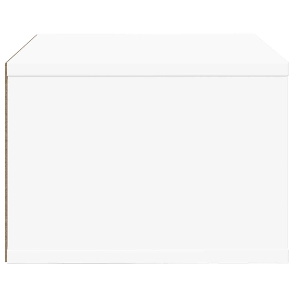 vidaXL Βάση Εκτυπωτή Λευκή 40x32x22,5 εκ. από Επεξεργασμένο Ξύλο