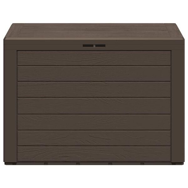 vidaXL Μπαούλο Αποθήκευσης Κήπου Καφέ 78 x 44 x 55 εκ.