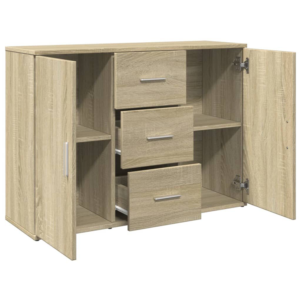 vidaXL Ντουλάπι Sonoma Δρυς 90,5x29,5x65 εκ. από Επεξεργασμένο Ξύλο