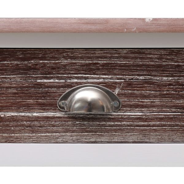 vidaXL Τραπέζι Κονσόλα Καφέ 90 x 30 x 77 εκ. Ξύλινο