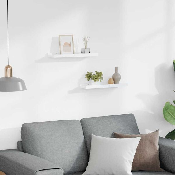 vidaXL &Rho;ά&phi;&iota;&alpha; &gamma;&iota;&alpha; &Kappa;&omicron;&rho;&nu;ί&zeta;&epsilon;&sigmaf; 2 &tau;&epsilon;&mu;. &Lambda;&epsilon;&upsilon;&kappa;ά 40 x 9 x 3 &epsilon;&kappa;. &alpha;&pi;ό MDF