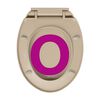 vidaXL Κάλυμμα Λεκάνης με Soft Close &amp; Quick Release Οβάλ Μπεζ