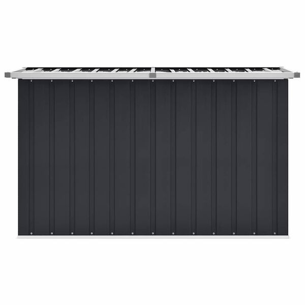 vidaXL Μπαούλο Αποθήκευσης Κήπου Ανθρακί 149 x 99 x 93 εκ.