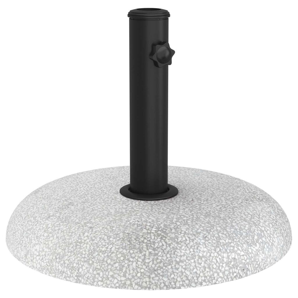 vidaXL Βάση Παράσολου για Στήλους 37/42/52/58mm Ανοιχτό Γκρι Σκυρόδεμα 20 kg
