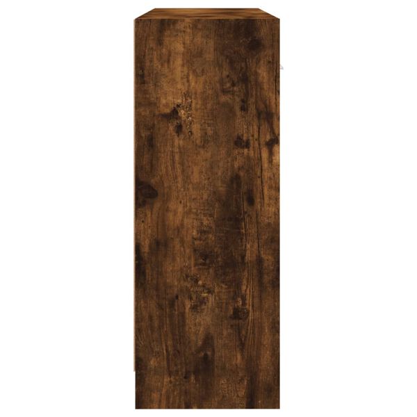 vidaXL Συρταριέρα Καπνιστή Δρυς 91 x 28 x 75 εκ. από Επεξεργ. Ξύλο