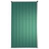 vidaXL Αποθήκη Εργαλείων Κήπου Πράσινη 225x89x161 εκ. Γαλβαν. Ατσάλι