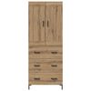 vidaXL Highboard &mu;&epsilon; &sigma;&upsilon;&rho;&tau;ά&rho;&iota; 2 pcs Artisan Oak &Epsilon;&pi;&epsilon;&xi;&epsilon;&rho;&gamma;&alpha;&sigma;&mu;έ&nu;&omicron; &xi;ύ&lambda;&omicron;