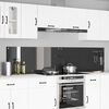 vidaXL Πίσω Πάνελ Κουζίνας 2 pcs Σκούρο Γκρι 110 x 50 cm