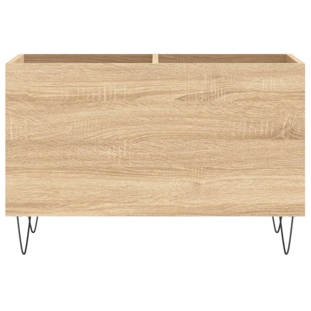 vidaXL Δισκοθήκη Sonoma Δρυς 74,5 x 38 x 48 εκ. από Επεξεργασμένο Ξύλο