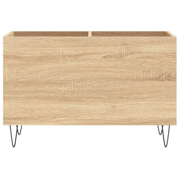 vidaXL Δισκοθήκη Sonoma Δρυς 74,5 x 38 x 48 εκ. από Επεξεργασμένο Ξύλο