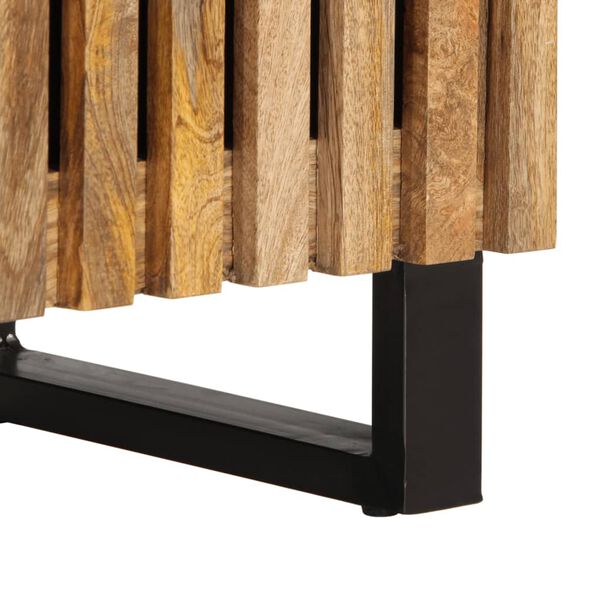 vidaXL Έπιπλο Τηλεόρασης 105 x 34 x 46 εκ. Μασίφ Ακατέργ. Ξύλο Μάνγκο