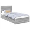 vidaXL &Kappa;&rho;&epsilon;&beta;ά&tau;&iota; &Alpha;&pi;&omicron;&theta;ή&kappa;&eta;&sigmaf; &Gamma;&kappa;&rho;ί&zeta;&omicron; &Sigma;&omicron;&nu;&omicron;&mu;&alpha; 75 x 190 cm &Epsilon;&pi;&epsilon;&xi;&epsilon;&rho;&gamma;&alpha;&sigma;&mu;έ&nu;&omicron; &Xi;ύ&lambda;&omicron;