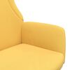 vidaXL Πολυθρόνα Relax Κίτρινο Μουσταρδί Υφασμάτινη
